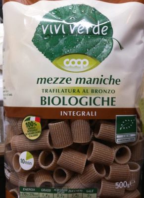 Mezze maniche biologiche