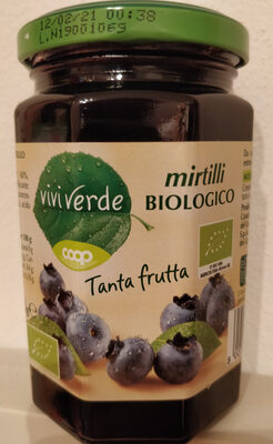 Preparato di mirtillo biologico