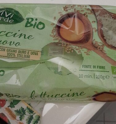 Fettuccine all'uovo front packaging
