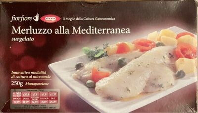 Merluzzo alla mediterranea surgelato