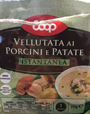 Vellutata ai porcini e patate