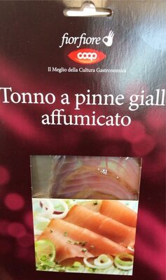 Tonno a pinne gialle affumicato