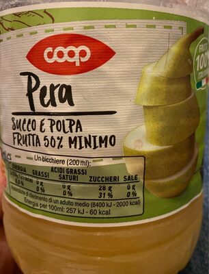Pera - Succo e polpa