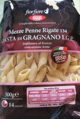 Mezze penne rigate Pasta di Gragnano