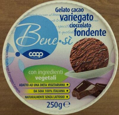 Gelato Cacao Variegato Cioccolato Fondente