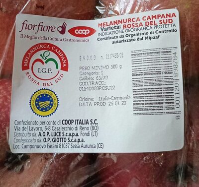 Fiorfiore coop front packaging