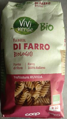 fusilli di farro biologici