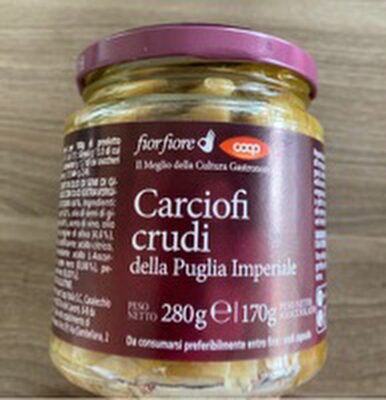 Carciofi crudi