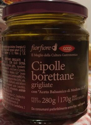 Cipolle borettane grigliate