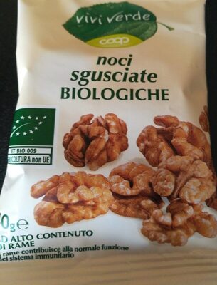Noci sgusciate biologiche