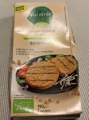 Burger vegetali a base di soia