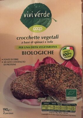Crocchette Vegetali biologiche