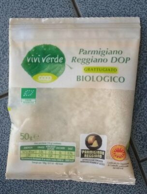 Parmigiano Reggiano biologico DOP grattugiato