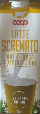 Latte scremato UHT a lunga conservazione