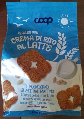 Frollini con Crema di Riso al Latte
