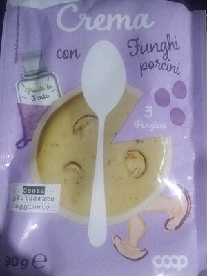 Crema con funghi porcini