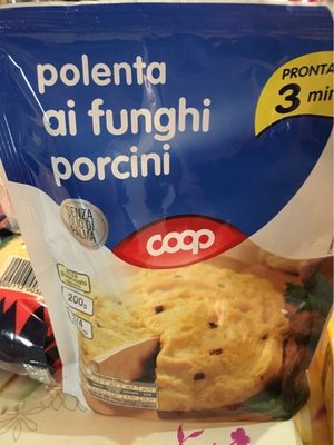 Polenta ai funghi porcini