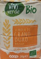 semola di grano duro biologica