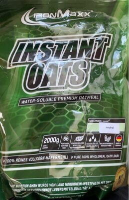 Avena istantanea front packaging