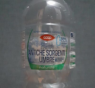 ACQUA MINERALE NATURALE