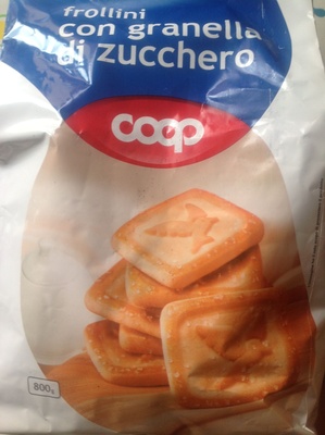 Frollini con granella di zucchero