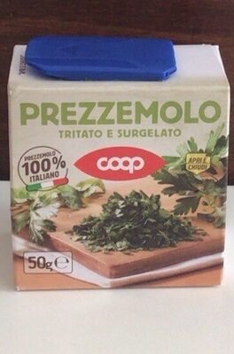 Prezzemolo tritato e surgelato