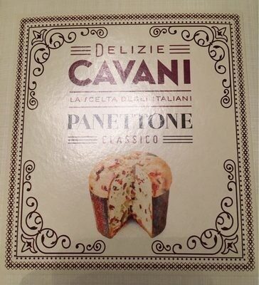 Panettone front packaging