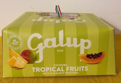 Colomba tropical fruits