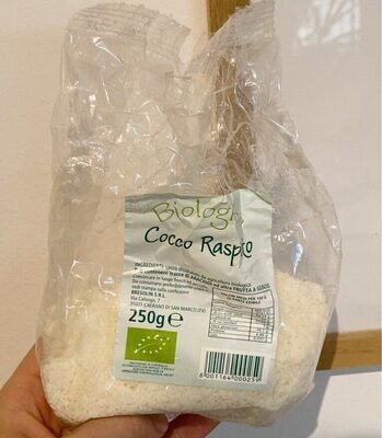 Cocco raspato front packaging