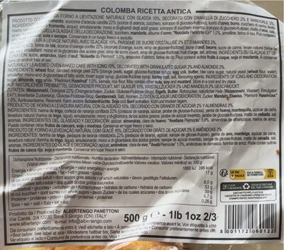 Colomba Ricetta Antica