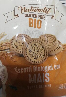 Biscotti biologici con mais