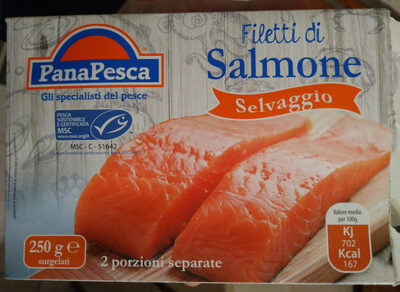 Filetti di salmone selvaggio