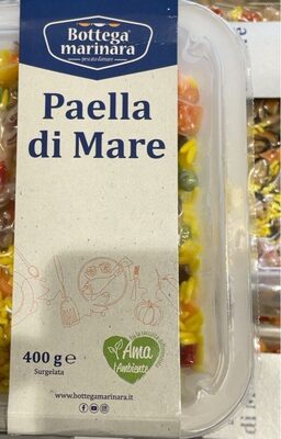 Paella di mare front packaging