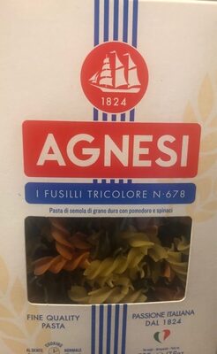 Fusilli Tricolore front packaging