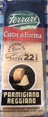 Cuor di forma parmigiano reggiano