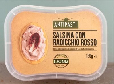 salsina con radicchio rosso front packaging