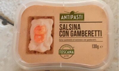Salsina con gamberetti