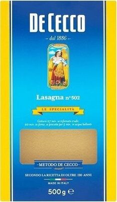 Lasagna n° 502