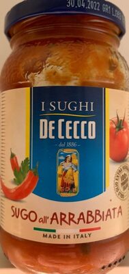 Sugo all'Arrabiata front packaging
