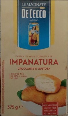 Impanatura croccante e gustosa front packaging