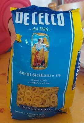 Pasta anelli siciliani