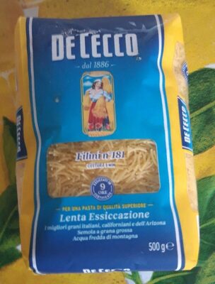 Pasta  Filini GR500 front packaging