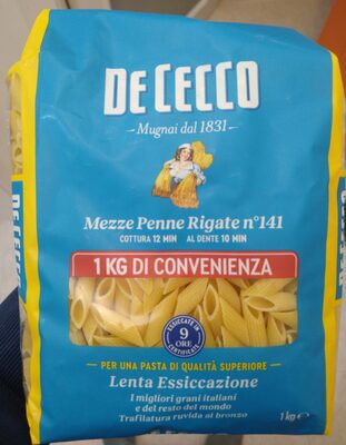 MEZZE PENNE RIGATE N°141
