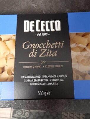 Gnocchetti di Zita front packaging