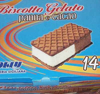 Biscotto gelato front packaging
