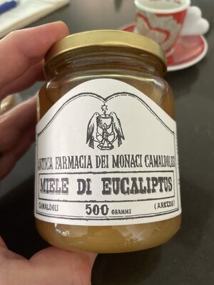 Miele di eucalipto front packaging