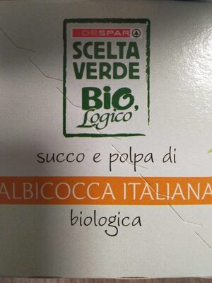 Succo e polpa di albicocca italiana biologica