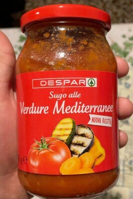 Sugo alle verdure meditterranee