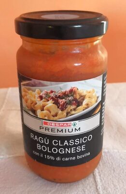 Ragù classico bolognese premium front packaging
