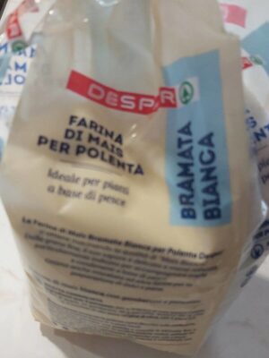 Farina di mais per polenta front packaging